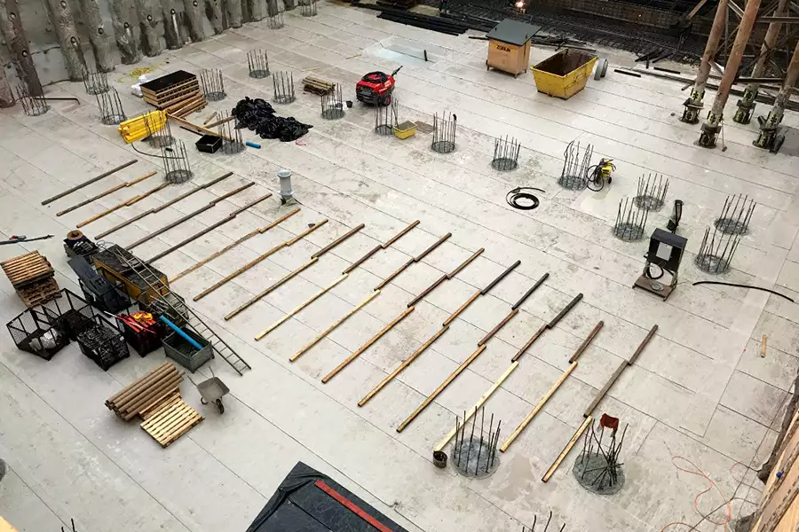 Druckwasserdichte Flächenaußenabdichtung: Baustellenabbildung 2 Druckwasserdichte Flächenaußenabdichtung: Baustellenabbildung 2