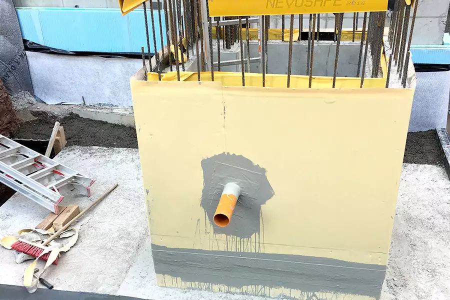 Frischbetonverbundfolie: Baustellenabbildung 5 Frischbetonverbundfolie: Baustellenabbildung 5