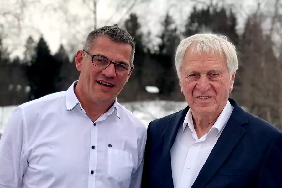 v.l.n.r.: Markus Willer & Josef Wenzler v.l.n.r.: Markus Willer & Josef Wenzler