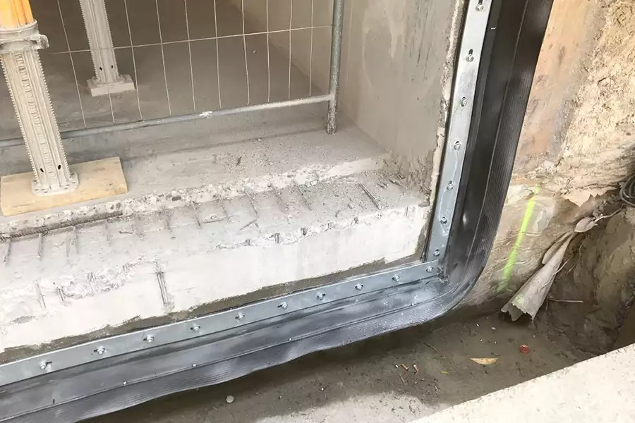 Klemmkonstruktion: Baustellenabbildung 2 Klemmkonstruktion: Baustellenabbildung 2